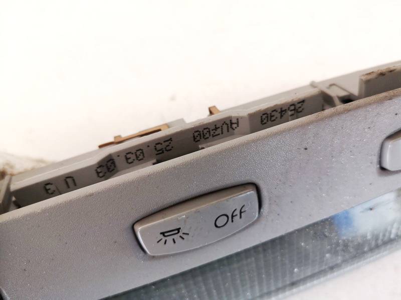 26430AV700 Nissan Primera 2003 Włącznik oświetlenia wnętrza - PRZEDNIE - Thumbnail 3