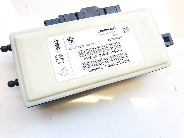 6577928018601 BMW 5-Series 2014 CALCULATEUR AIRBAG - Thumbnail 2