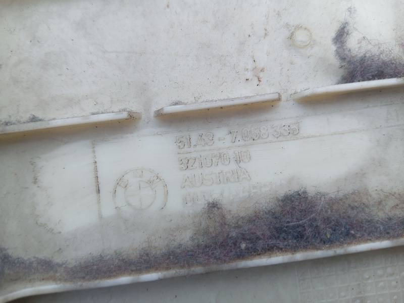 51437058335 BMW 3-Series 2005 Osłona słupka szyby przedniej - ŚRODEK LEWE - Thumbnail 3