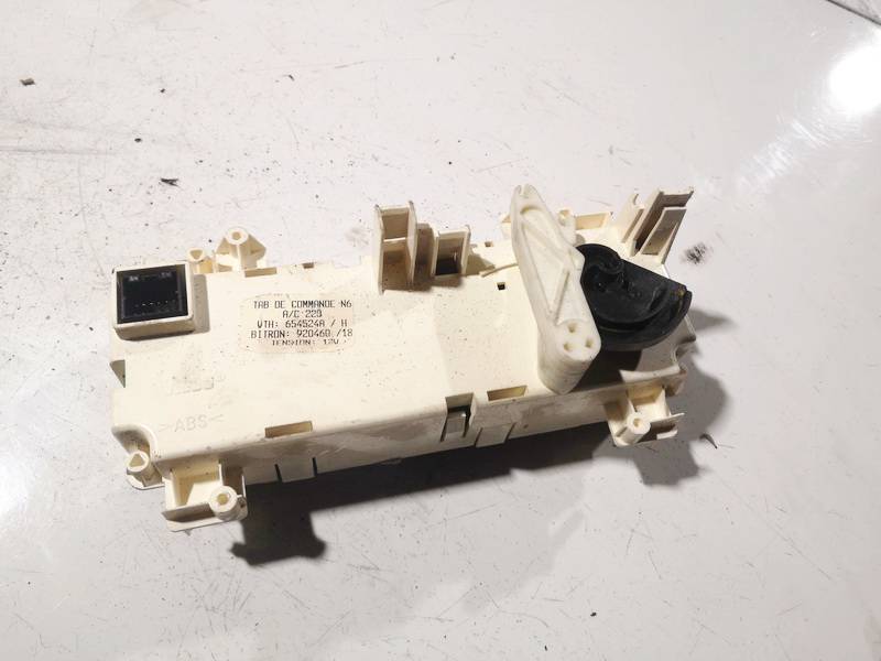 654524A Citroen Xsara 1998 Блок управления климатической установкой - Thumbnail 2
