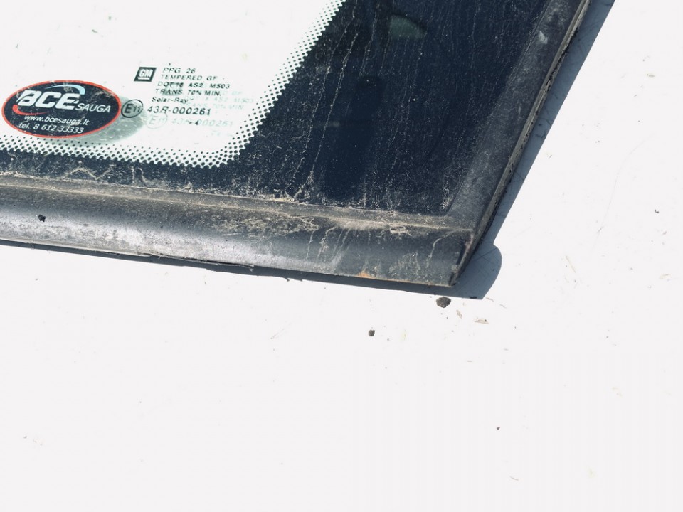 Opel Meriva 2005 Szyba okna ćwierćowego narożnego - TYLNE PRAWE - Thumbnail 2