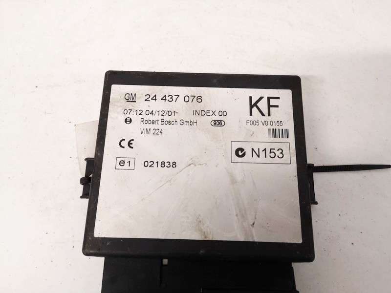 24437076KF Opel Zafira 2002 General Module Comfort Relay (Unit) - Thumbnail 2