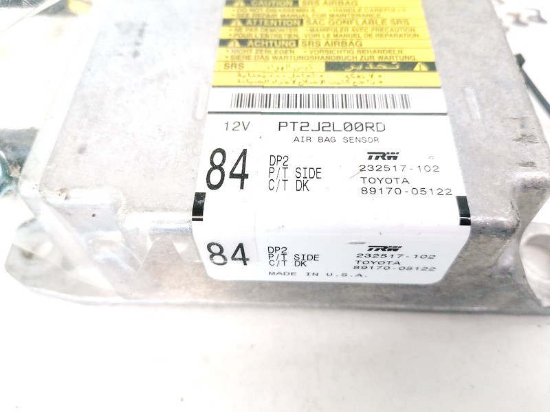 8917005122 Toyota Avensis 2003 srs-turvatyynyn tietokone – turvatyynyn ohjausyksikkö - Thumbnail 3