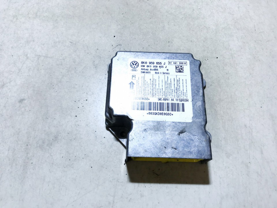 8K0959655J Audi A5 2010 Komputer SRS airbag – moduł sterujący poduszek powietrznych