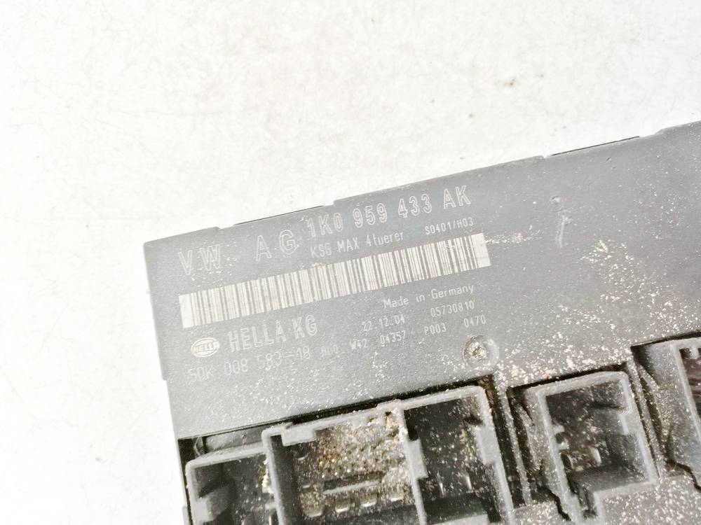 1K0959433AK Volkswagen Golf 2005 General Module Comfort Relay (Unit) - Thumbnail 3