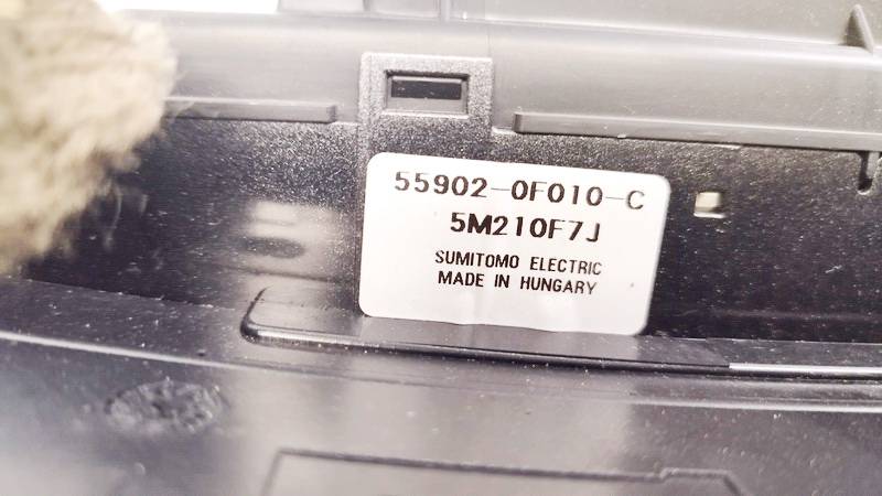 559020F010C Toyota Corolla Verso 2006 Climate Control Panel (heater control switches) - Thumbnail 3