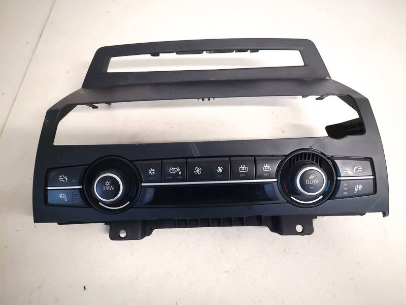 931044901 BMW X5 2007 Climate Control Panel (heater control switches)