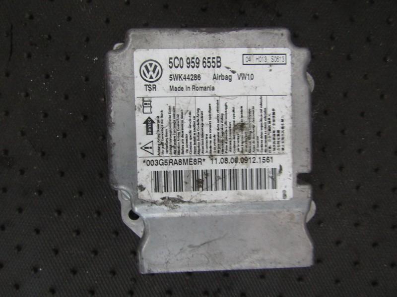 5C0959655B Volkswagen Golf 2011 Airbag crash sensors module