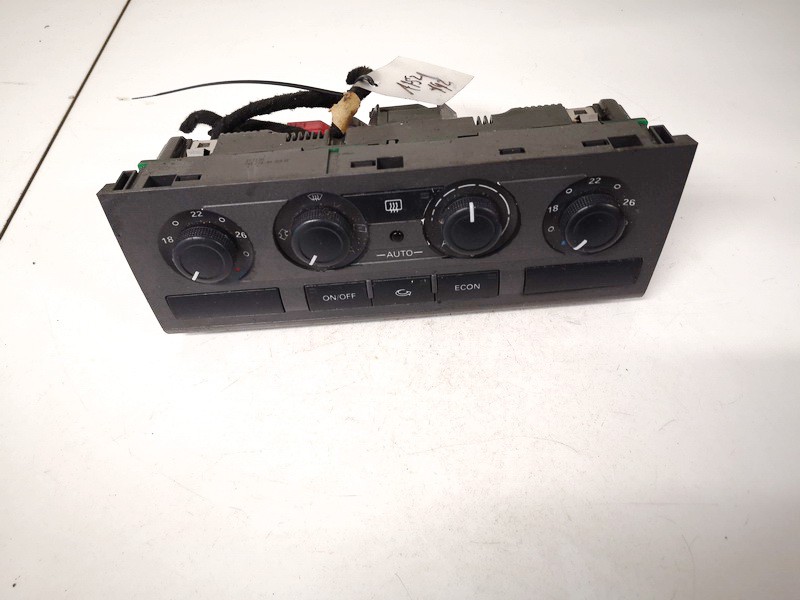 4F2820043F Audi A6 2006 Climate Control Panel (heater control switches)