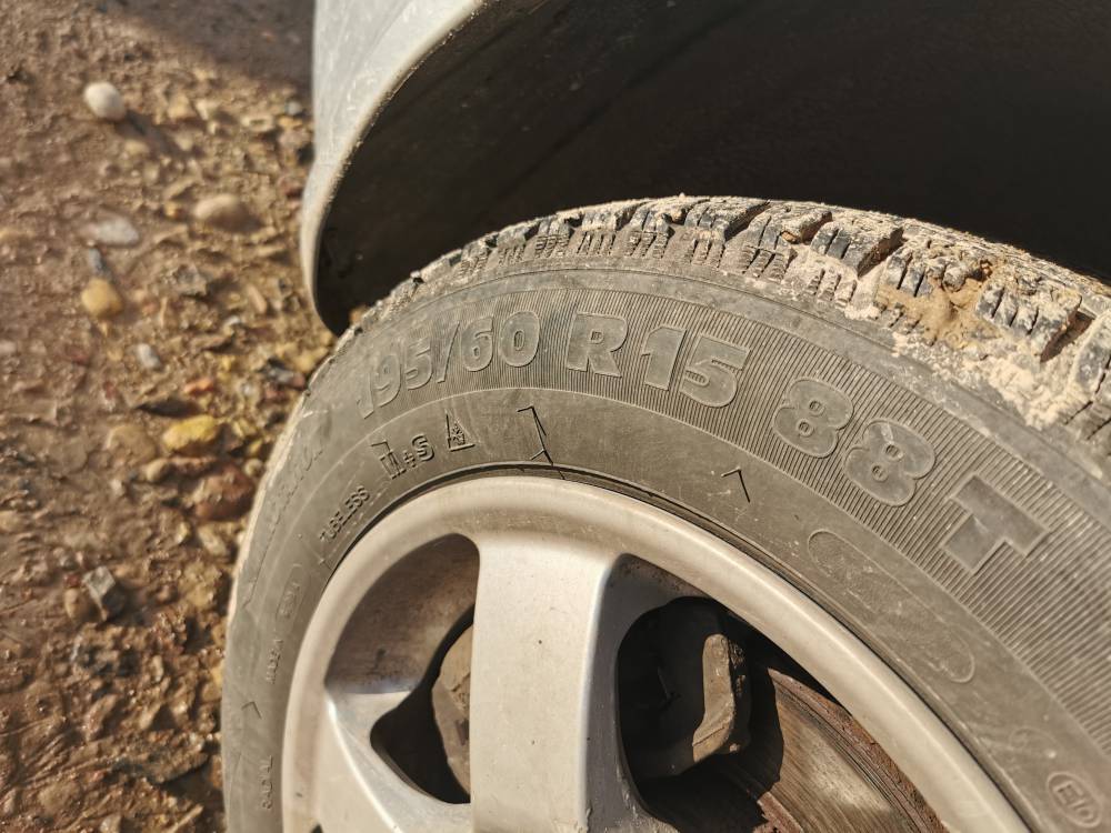 4X100 Renault Scenic 2005 Komplet Kół Zimowych R15 - Thumbnail 5