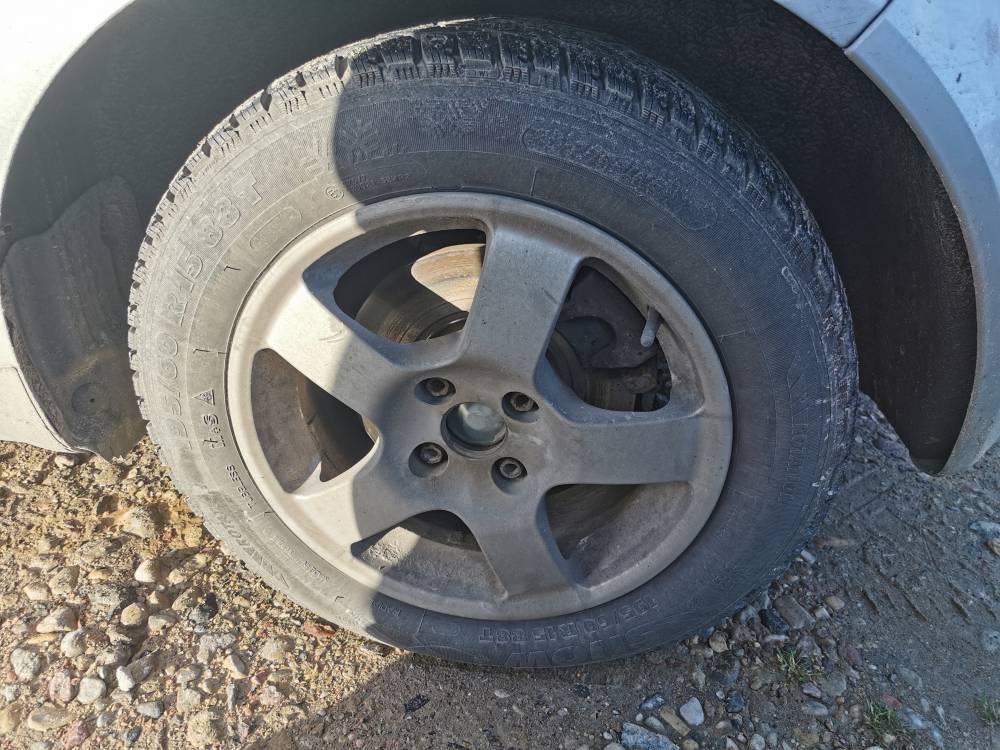 4X100 Renault Scenic 2005 Komplet Kół Zimowych R15 - Thumbnail 2