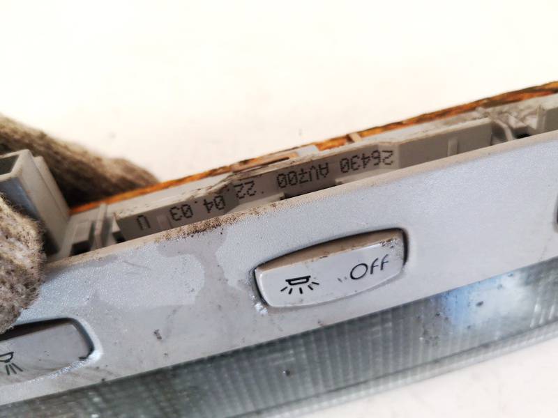 26430AV700 Nissan Primera 2003 Włącznik oświetlenia wnętrza - PRZEDNIE - Thumbnail 3