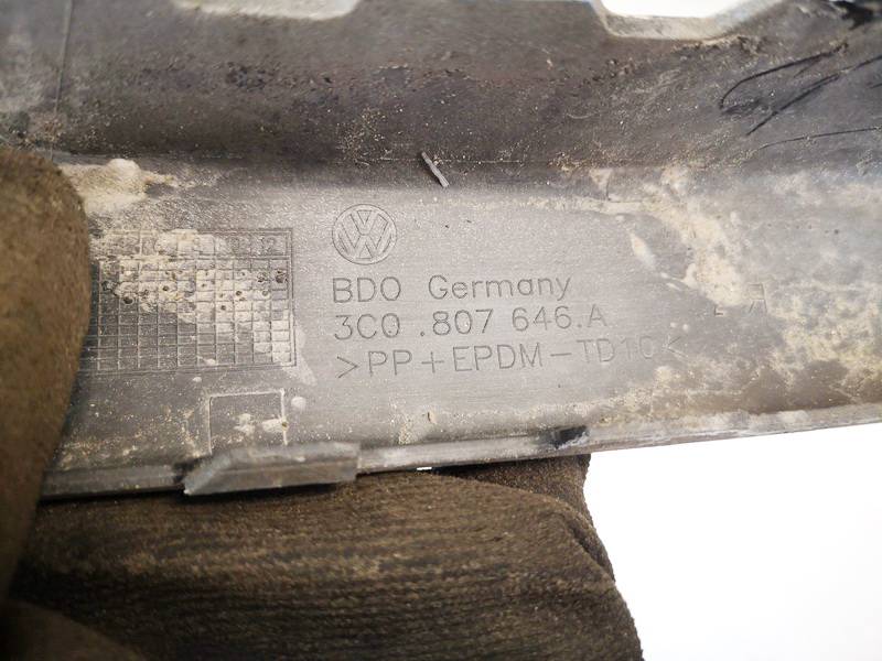 3C0807646A Volkswagen Passat 2006 baguette pare-chocs avant droite - Thumbnail 3