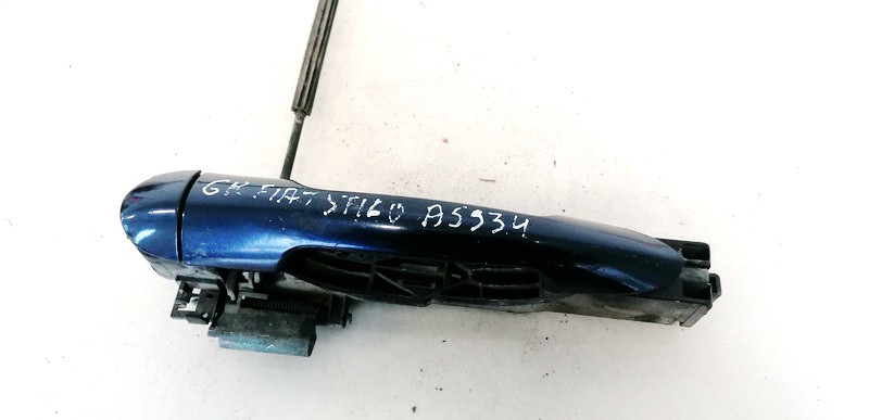 A488 Fiat Stilo 2001 Door Handle Exterior - REAR LEFT
