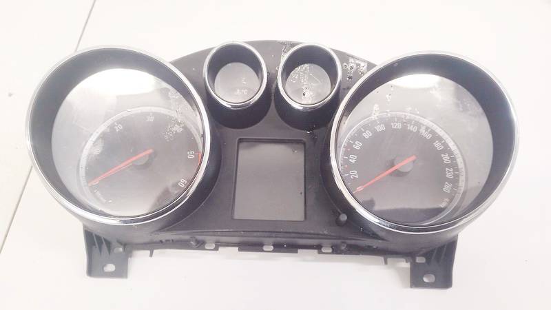 12844138 Opel Insignia 2009 Speedometers - Cockpit - Speedo Clocks Instrument