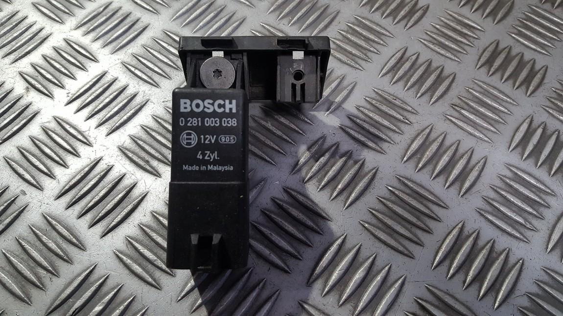 0281003038 038907281d Glow plug relay Volkswagen Caddy 2007 1.9L 15EUR