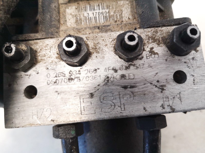 4F0614517K Audi A6 2005 ABS Unit (ABS Brake Pump) - Thumbnail 2