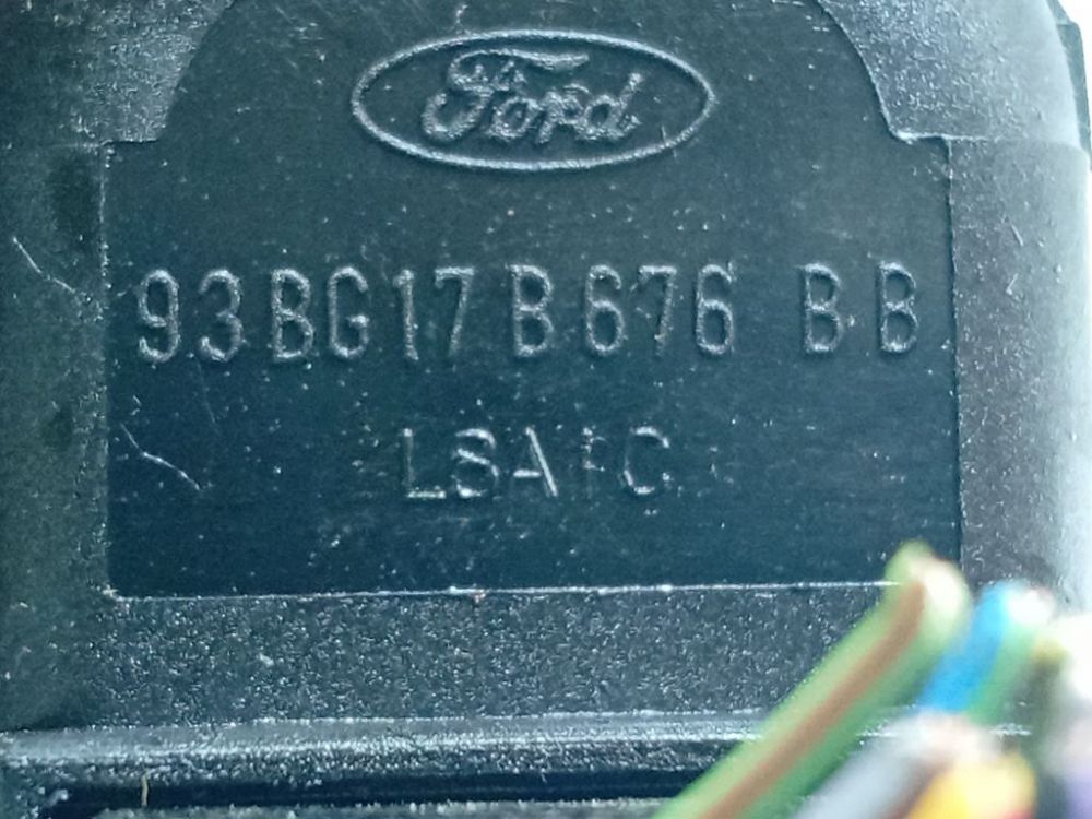 93BG17B676BB Ford Fiesta 2012 Wing mirror control switch (Exterior Mirror Switch) - Thumbnail 4