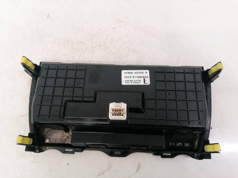 5590002220B Toyota Auris 2008 Climate Control Panel (heater control switches) - Thumbnail 2