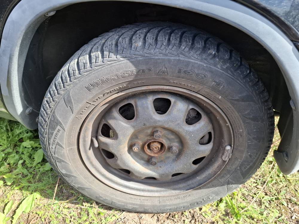 4X100 Suzuki Ignis 2001 Tērauda riteņu komplekts R14 - Thumbnail 2