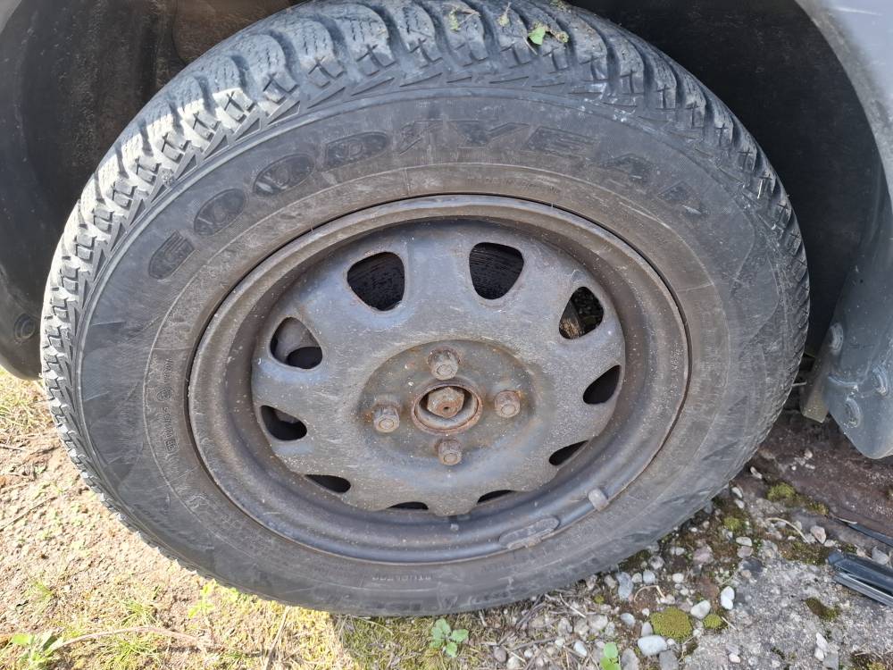 4X100 Suzuki Ignis 2001 Tērauda riteņu komplekts R14 - Thumbnail 3