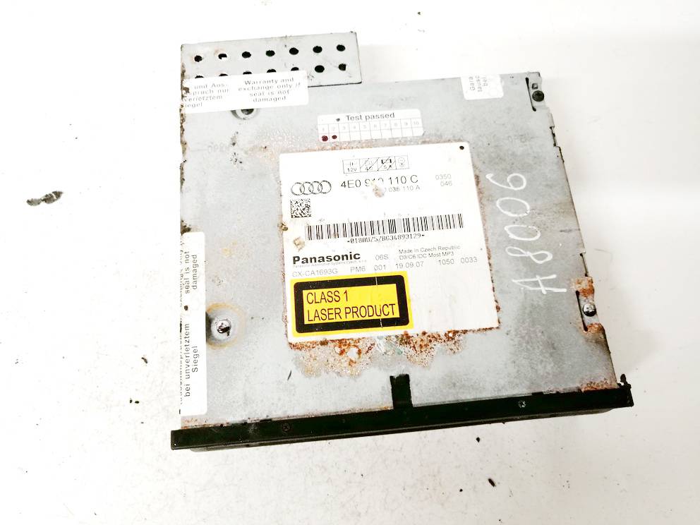 4E0910110C Audi A6 2007 CD changers - Thumbnail 2