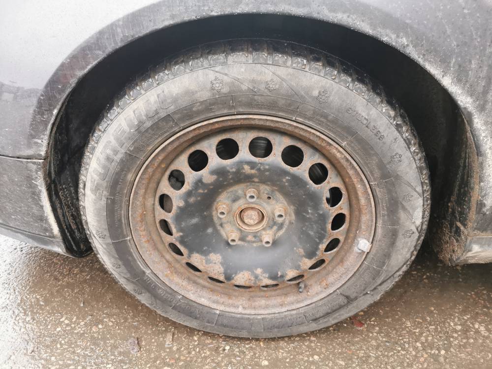 5X112 Volkswagen Passat 2007 Komplet stalowych felg R16 - Thumbnail 4