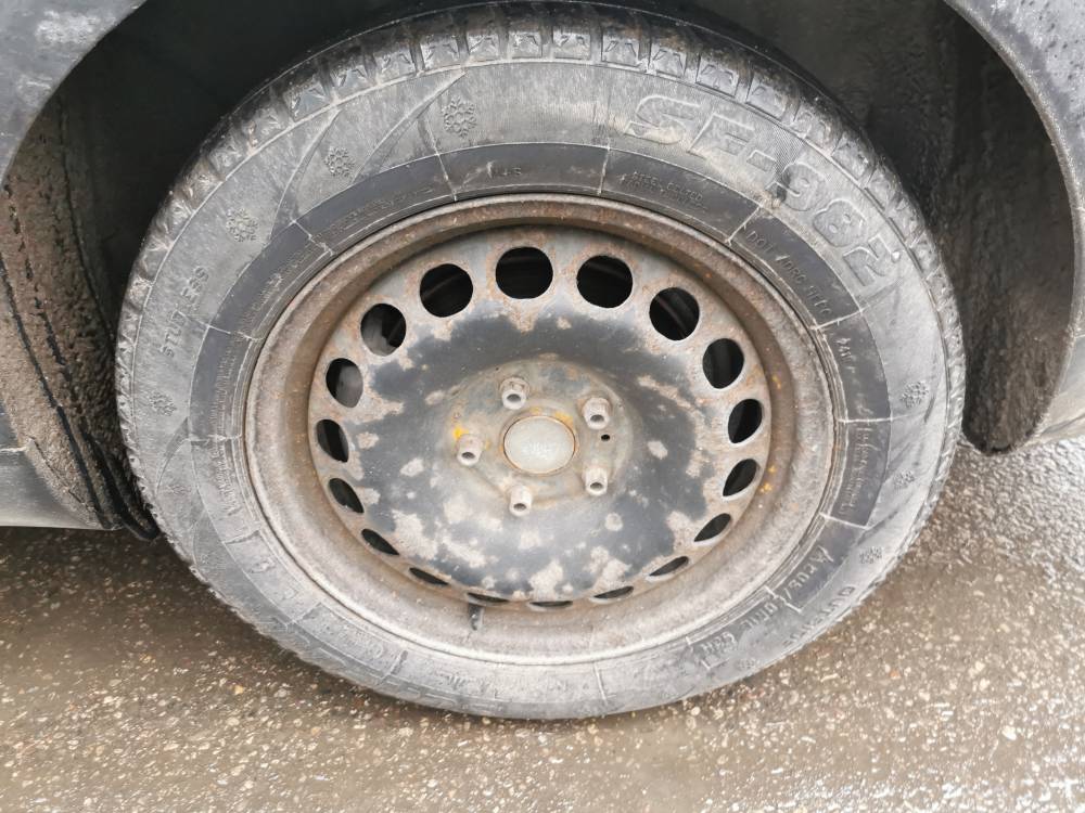 5X112 Volkswagen Passat 2007 Komplet stalowych felg R16 - Thumbnail 3