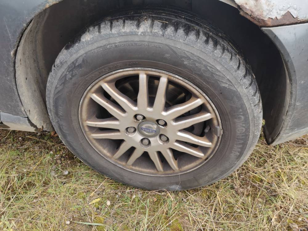 5X108 Volvo V50 2007 Komplet Kół Zimowych R15