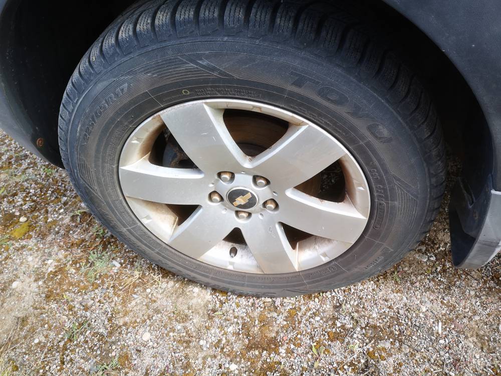 5X115 Chevrolet Captiva 2007 Jeu de roues pluie R17 - Thumbnail 3