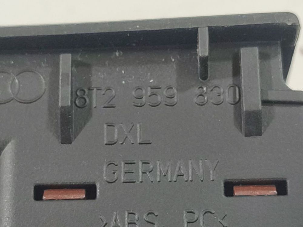 8T2959830 Audi A5 2009 Bouton commutation déverrouillage du hayon - Thumbnail 5