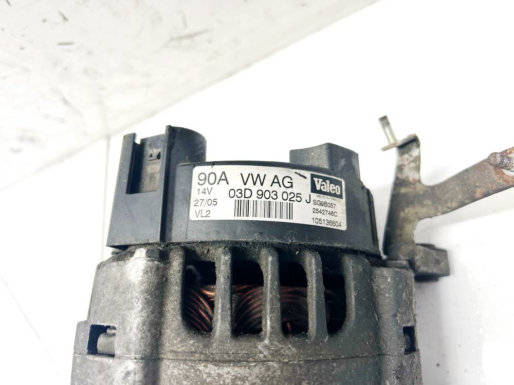 03D903025J Skoda Fabia 2006 Generaattori - Thumbnail 4