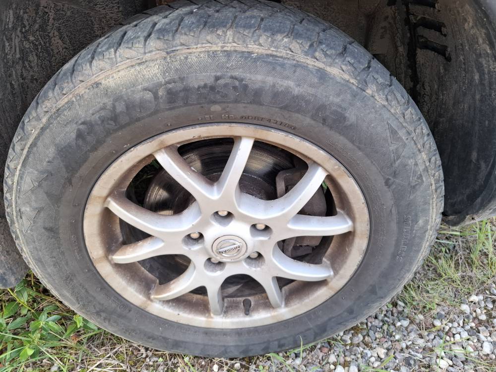 5X114.3 Nissan Qashqai 2007 Komplet Kół Zimowych R16 - Thumbnail 3