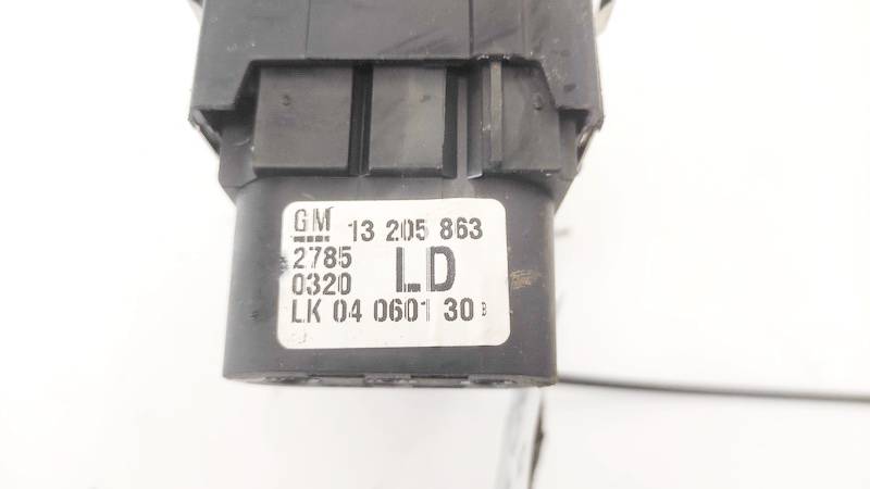 13205863 Opel Zafira 2005 Jungiklis sviesu ijungimo - Thumbnail 3