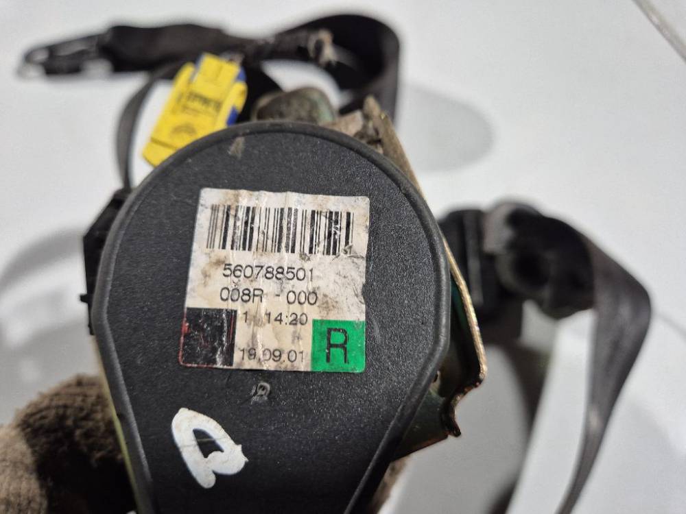 560788501 Audi A4 2001 Seat belt - FRONT RIGHT - Thumbnail 3