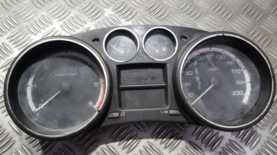 9665107480 Peugeot 308 2010 Speedometers - Cockpit - Speedo Clocks Instrument