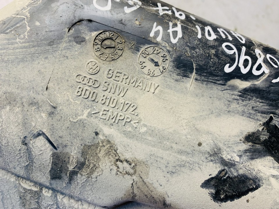 8D0810172 Audi A4 1997 Plastic Inner Fender - REAR RIGHT - Thumbnail 3