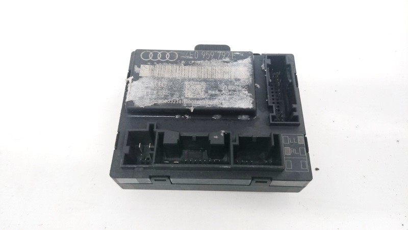 4F0959792E Audi Allroad 2006 Door control relay (DOOR CONTROL UNIT MODULE ECU )