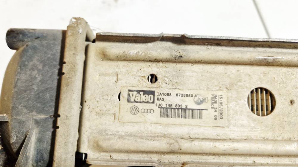 1J0145803S Skoda Octavia 2003 Intercooler radiator - engine cooler fits charger - Thumbnail 3