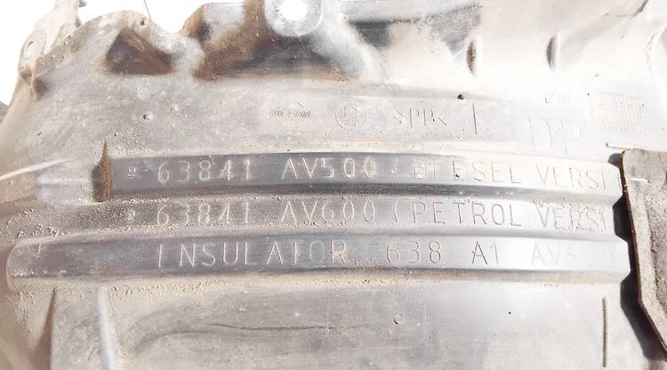 63841AV500 Nissan Primera 2003 Plastic Inner Fender - FRONT LEFT - Thumbnail 3