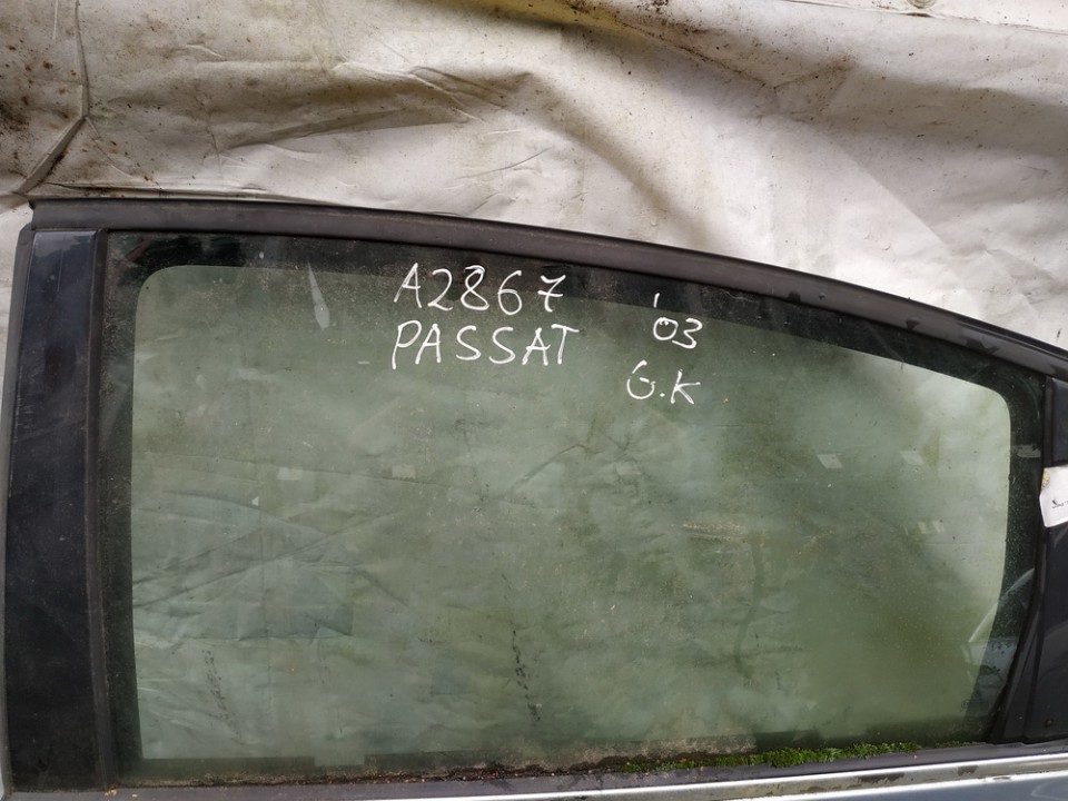 Volkswagen Passat 2003 Szyba drzwi - TYLNE LEWE