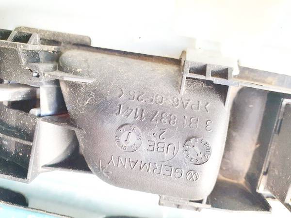 3B1837114T Volkswagen Golf 2000 Door Handle Interior - FRONT RIGHT - Thumbnail 3