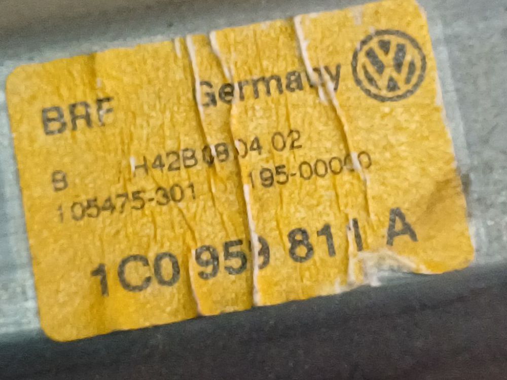 105475301 Volkswagen Bora 2003 Window Motor - REAR LEFT - Thumbnail 4