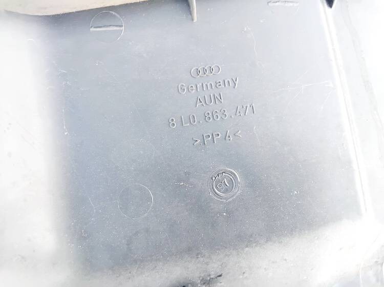 8L0863471 Audi A3 1997 Metal Boot Lip Cover - Thumbnail 3