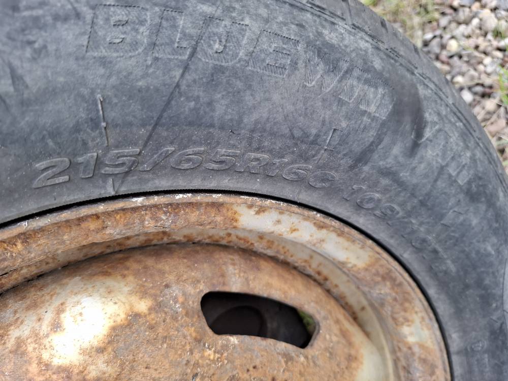 5X160 Ford Transit 2006 Komplet stalowych felg R16 - Thumbnail 7