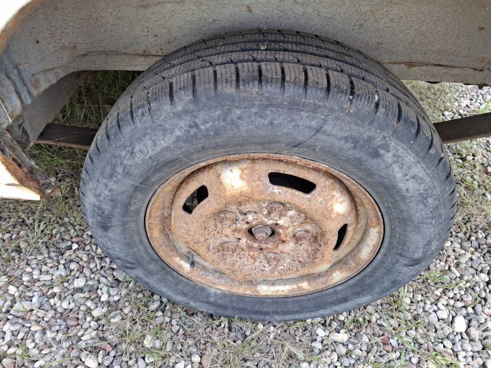 5X160 Ford Transit 2006 Komplet stalowych felg R16