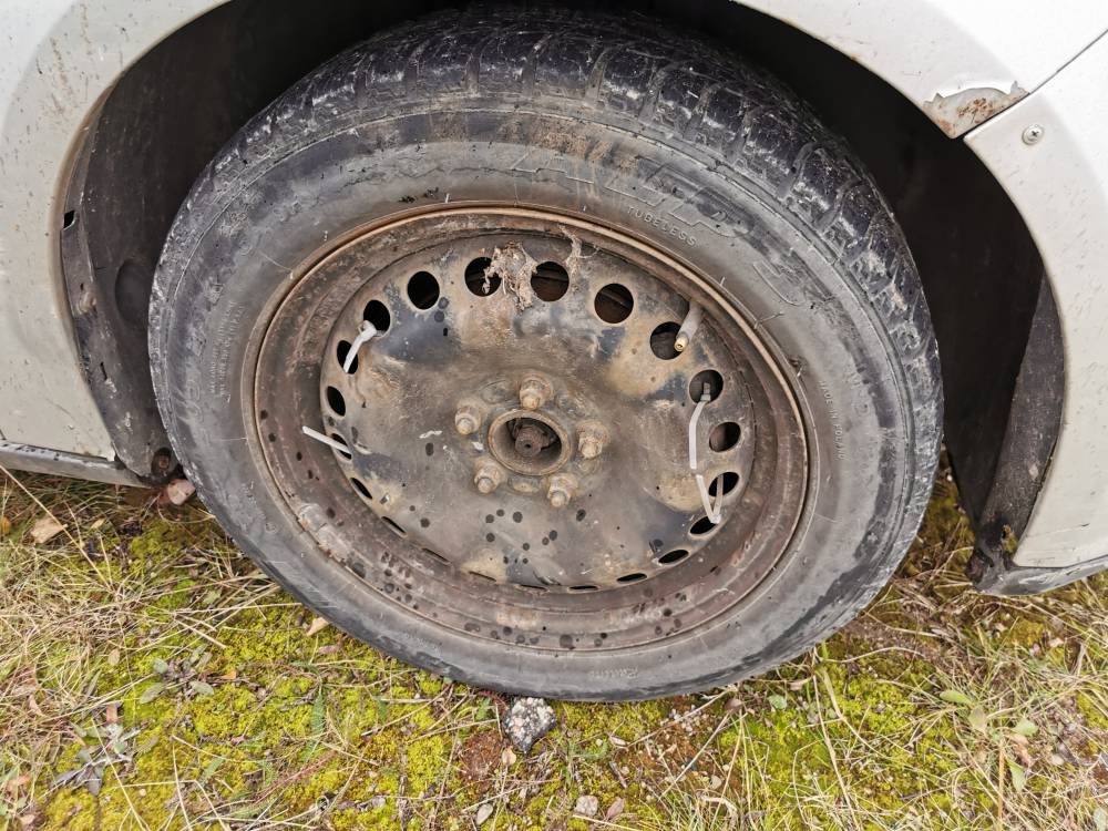 5X108 Ford Focus 2011 Komplet stalowych felg R16