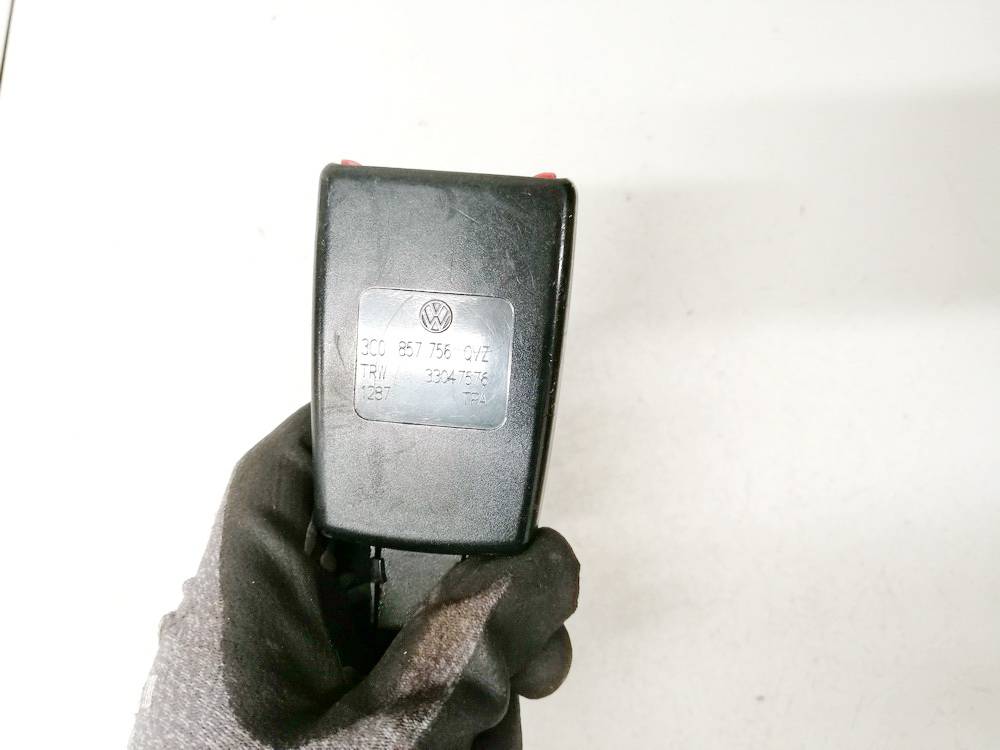 3C0857756 Volkswagen Passat 2007 Gurtschlösser Gurtschloss Vorne Rechts - Thumbnail 3