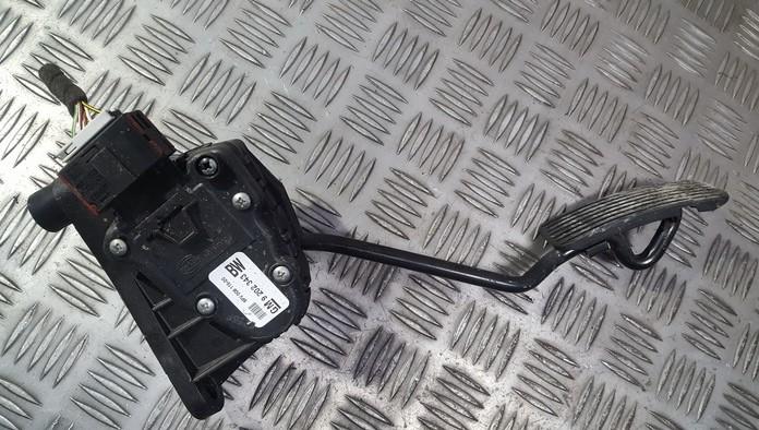 6PV00811500 Opel Zafira 2006 Accelerator throttle pedal (potentiometer)