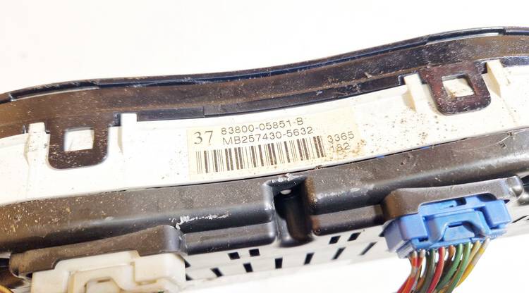 8380005851B Toyota Avensis 2010 Speedometers - Cockpit - Speedo Clocks Instrument - Thumbnail 3